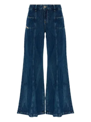 Diesel D-Akii Panel Jeans