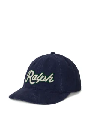Polo Ralph Lauren logo-patch cotton baseball cap