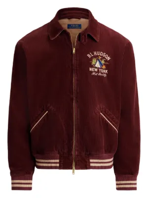 Polo Ralph Lauren  embroidered bomber jacket