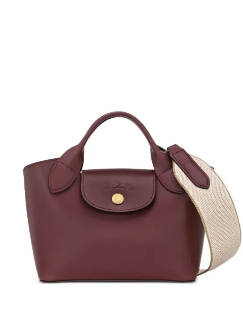 Longchamp &Eacute;pure XS logo-embossed tote bag