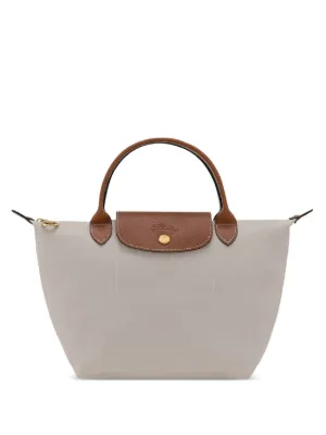 Longchamp Le Pliage leather-trim tote bag