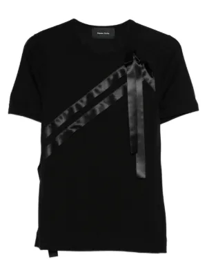 Simone Rocha bow sash T-shirt