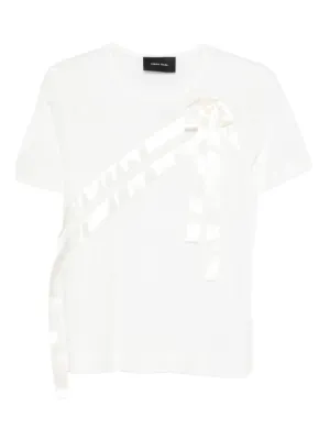 Simone Rocha sash bow T-shirt