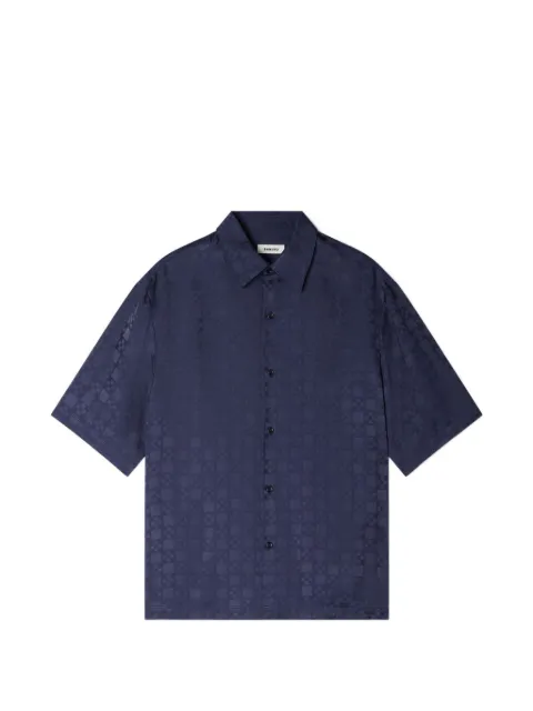 SANDRO check-pattern shirt