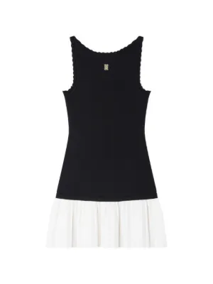 SANDRO two-tone mini dress