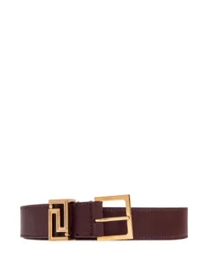 Versace Greca Goddess leather belt 3cm