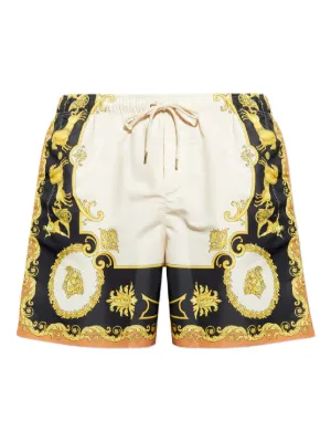 Versace printed swim boardshorts