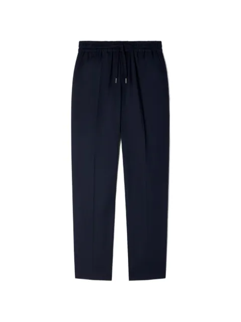 SANDRO elasticated straight-leg trousers