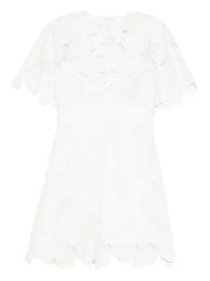 SANDRO flower print mini dress