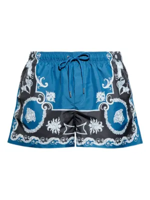 Versace printed swim shorts