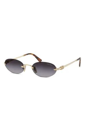 Miu Miu Eyewear oval-frame sunglasses