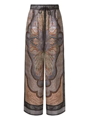ZIMMERMANN Wanderlust drawstring-waist trousers