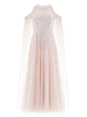 Needle & Thread MOONLIGHT sequin-embellishment midi dress