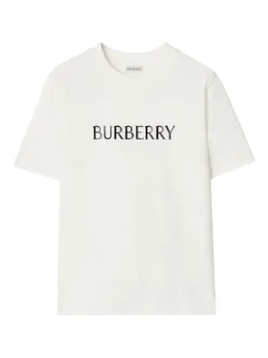 Burberry logo cotton T-shirt