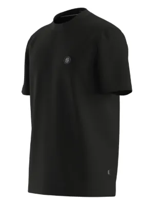 BOSS mercerized-cotton T-shirt with double B monogram