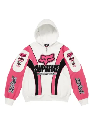 Supreme x Fox Racing® zip-up hoodie