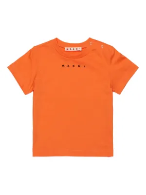 Marni Kids logo-print T-shirt