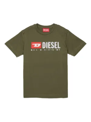 Diesel Kids logo-print T-shirt