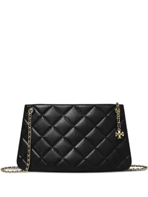 Tory Burch Fleming quilted clutch bag