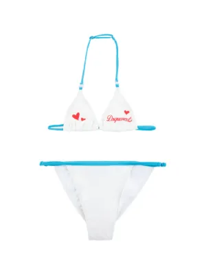DSQUARED2 KIDS heart-detail bikini
