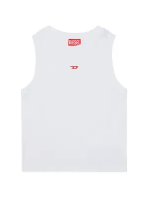 Diesel Kids Mtiardy logo-detail sleeveless tank top
