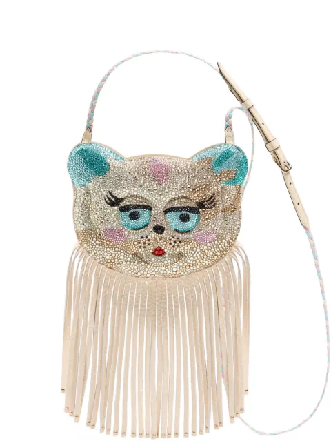 Valentino Garavani Le Chat De La Maison shoulder bag with rhinestones