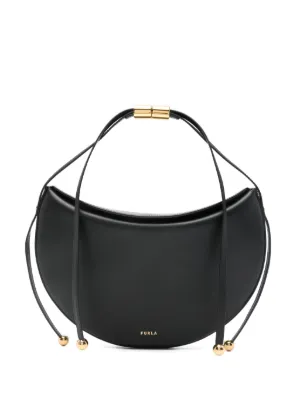 Furla Moonstone calf leather small shoulder bag
