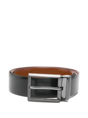 Karl Lagerfeld reversible leather belt