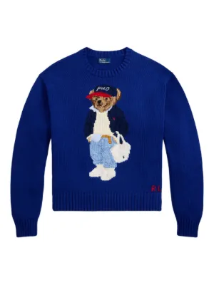 Polo Ralph Lauren intarsia-knit crew-neck sweater