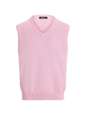 RLX Ralph Lauren V-neck polo-embroidery vest