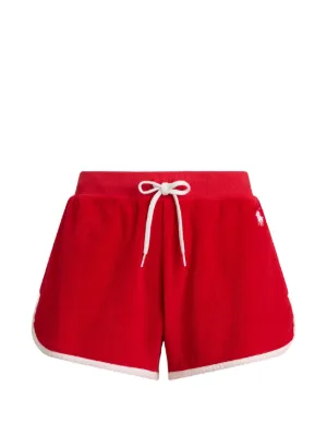 Polo Ralph Lauren contrast-trim drawstring-waist shorts