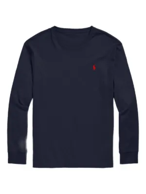 Polo Ralph Lauren logo-embroidered long-sleeve t-shirt