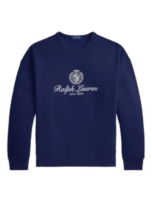 Polo Ralph Lauren relaxed fit fleece graphic sweatshirt