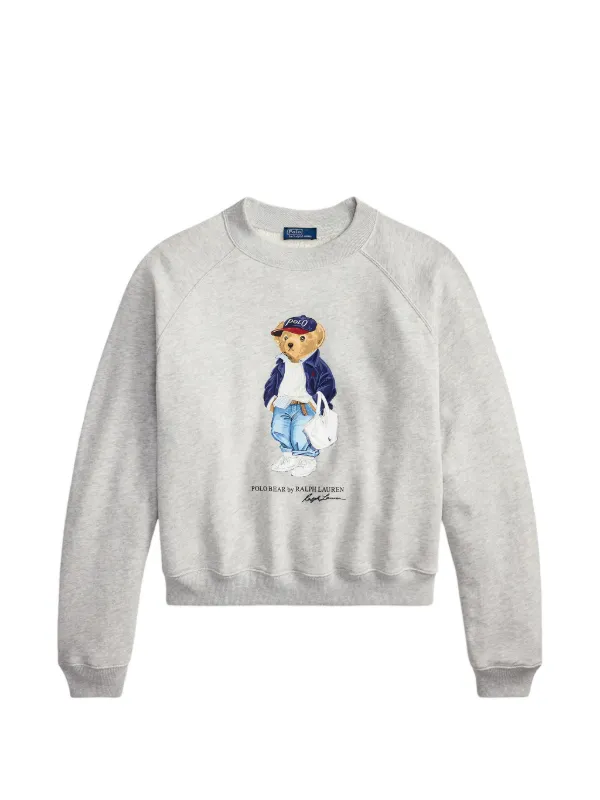Polo Ralph Lauren Polo Bear-print crew-neck sweatshirt