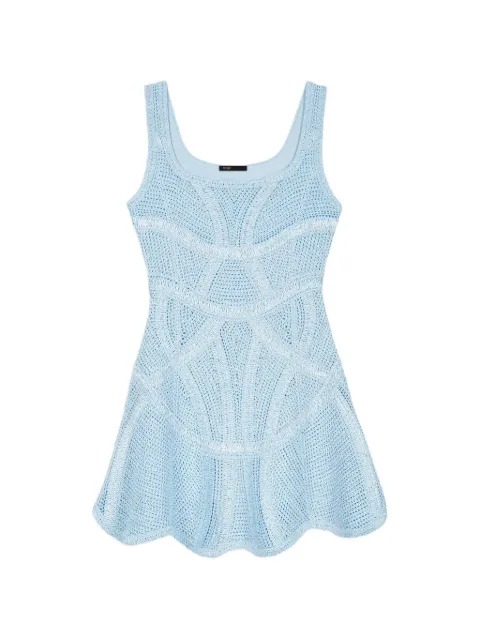 Maje short crochet dress