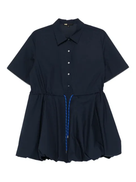 Maje short-sleeved cotton bubble dress