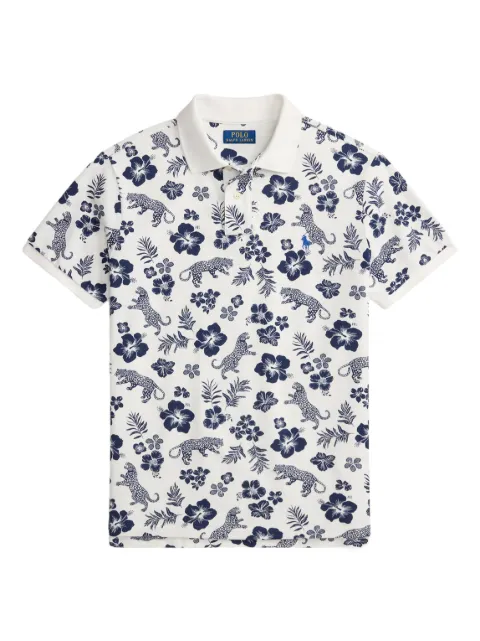 Polo Ralph Lauren tropical-print polo shirt