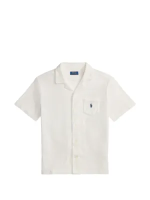 Polo Ralph Lauren custom slim fit terry camp shirt
