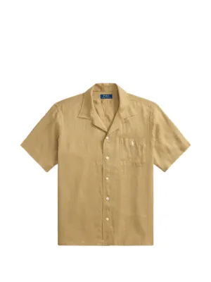 Polo Ralph Lauren embroidered linen shirt