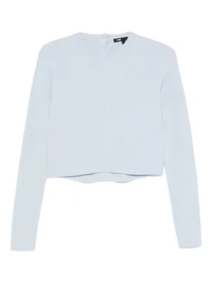 Maje jumper with jewel buttons