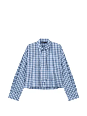Maje rhinestone shirt with removable tie