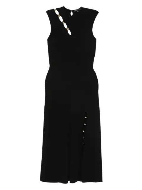 Maje cutaway rib knit maxi dress