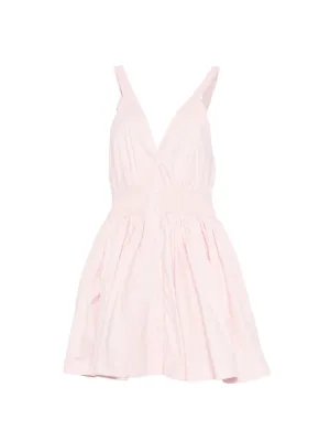 Maje short flared cotton dress