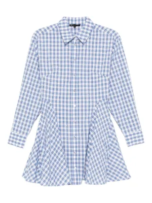 Maje rhinestone shirt dress