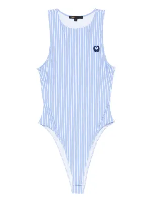 Maje striped bodysuit