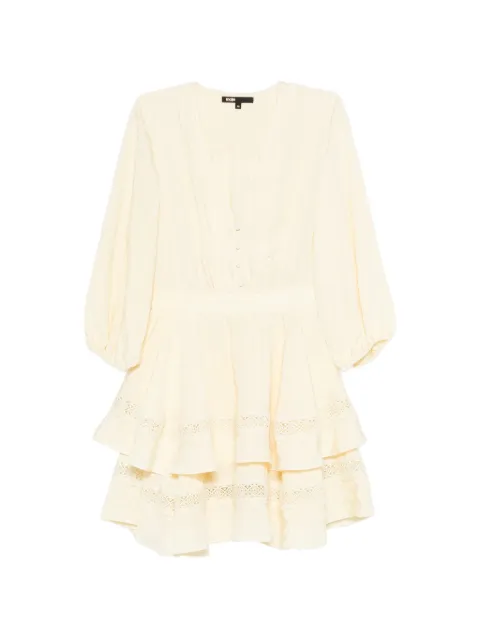 Maje short ruffled dress