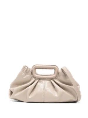Maje naplak leather Milpli mini Clutch  
