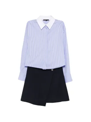 Maje 2-in-1 shirt dress