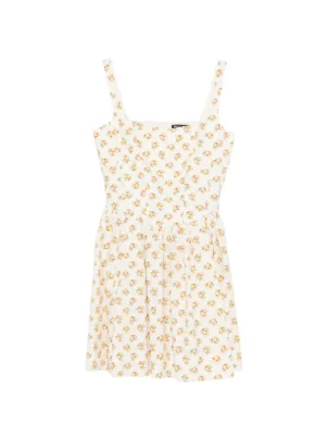 Maje short flared patterned dress