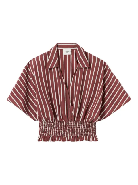 Claudie Pierlot Flowy striped top